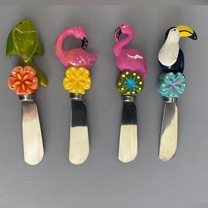 Boston Warehouse cheese spreaders (set of 4)